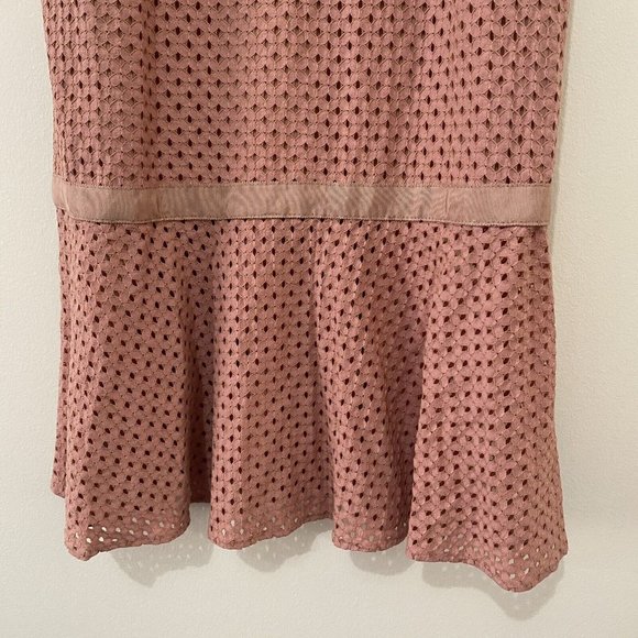 Chancery The Label Women's Size 10 Blush Pink Mica Lace Midi Dress New NWT Party - Picture 8 of 15